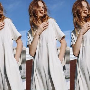 Steven Alan silk noil Chorus Dress